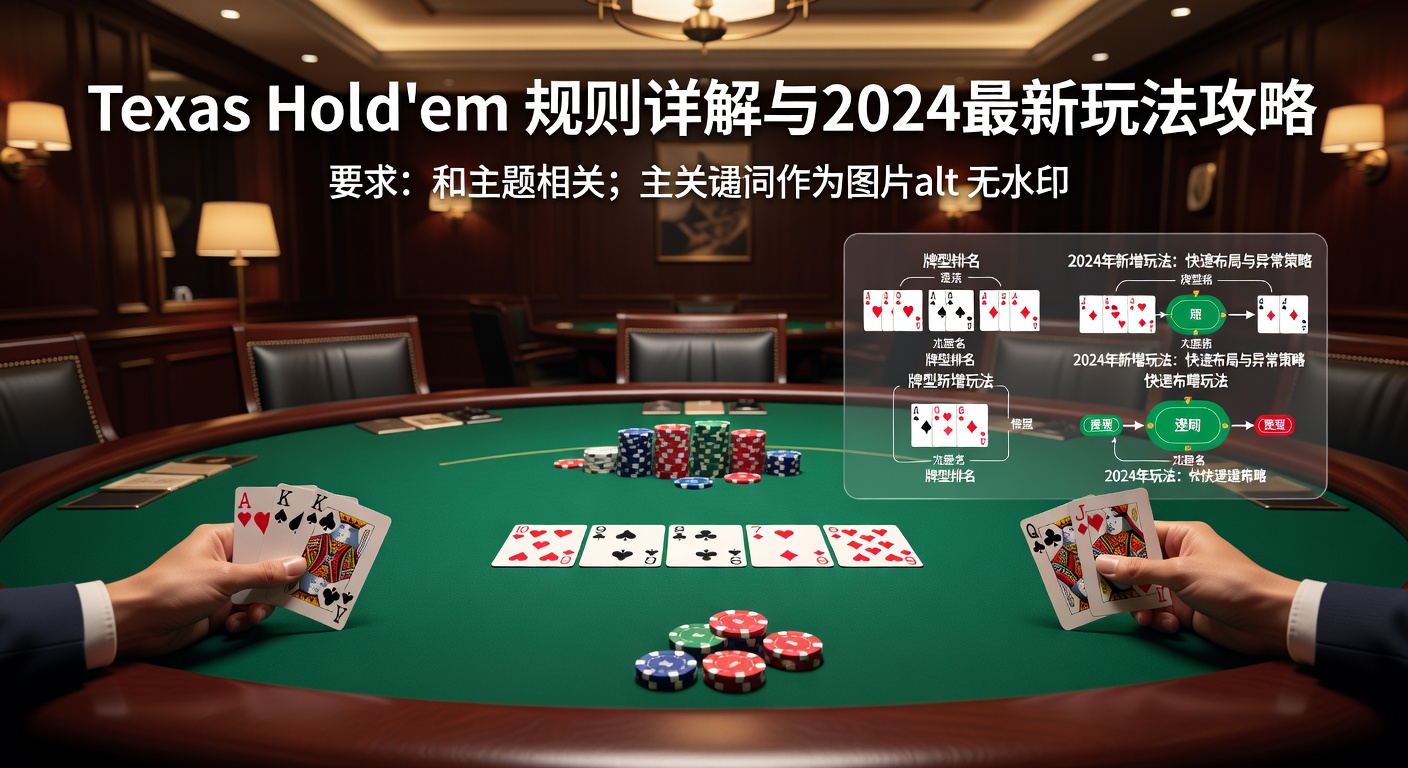 Texas Hold'em规则攻略：新手到高手实战指南
