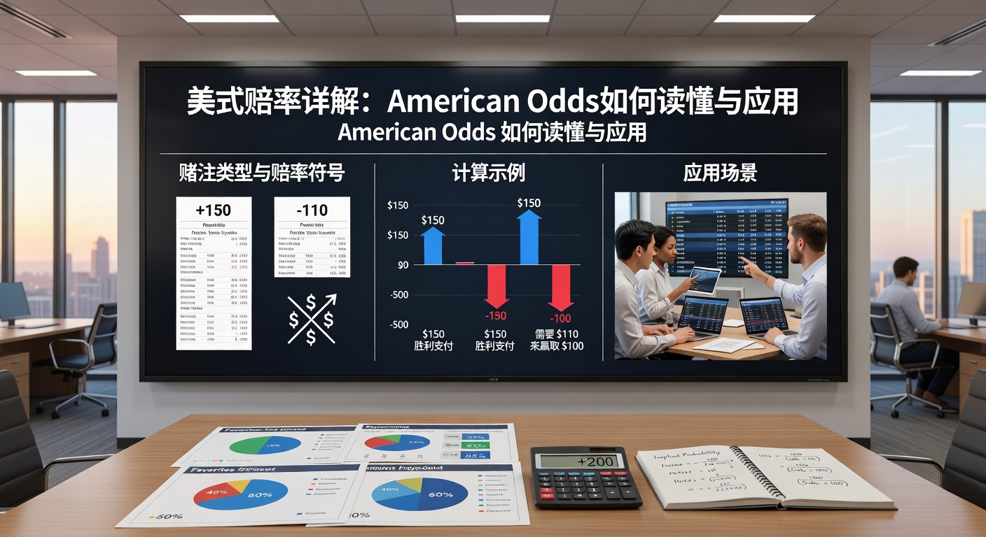 美式赔率详解：American Odds解读与赛事应用