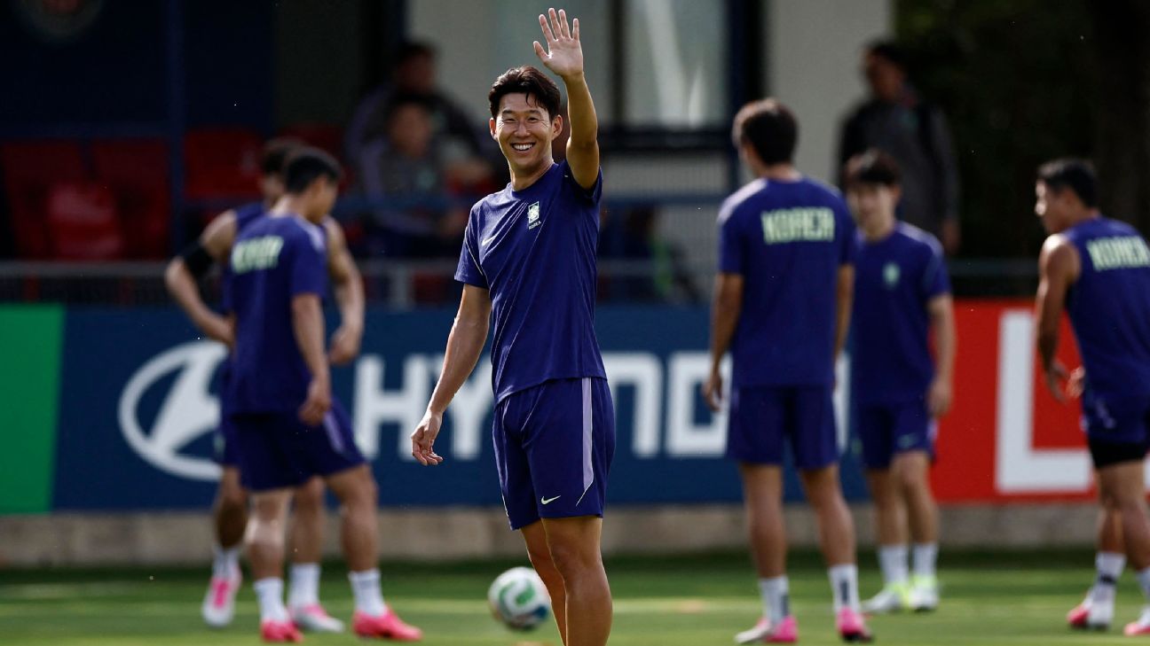 孙兴慜迎来第4届世界杯：韩国队长仍像个孩子